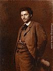 Ivan Nikolaevich Kramskoy Canvas Paintings - Portrait of the Artist Feodor Vasilyev